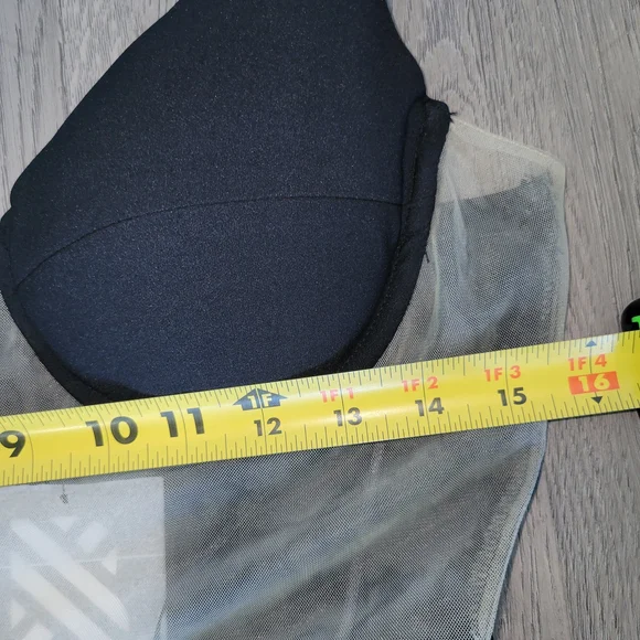 NWT Anthropologie/ Blithe LA Maxi Black Wedding Formal Embellish Dress Sz Medium - Picture 12 of 15